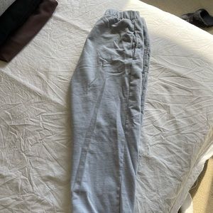 violet colored brandy melville sweatpants